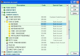 Maintain Account