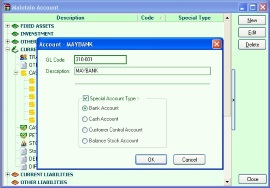 Maintain Account